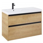 Roca Gap Pro szafka podumywalkowa 100 cm lewa jasny dąb A857902464