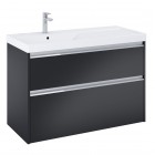 Roca Gap Pro szafka podumywalkowa 100 cm lewa czarny mat A857902532