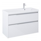 Roca Gap Pro szafka podumywalkowa 100 cm prawa biały połysk A857903806