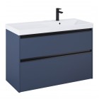 Roca Gap Pro szafka podumywalkowa 100 cm prawa niebieski mat A857903538