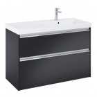 Roca Gap Pro szafka podumywalkowa 100 cm prawa czarny mat A857903532