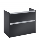 Roca Gap Pro szafka podumywalkowa 100 cm prawa czarny mat A857903532