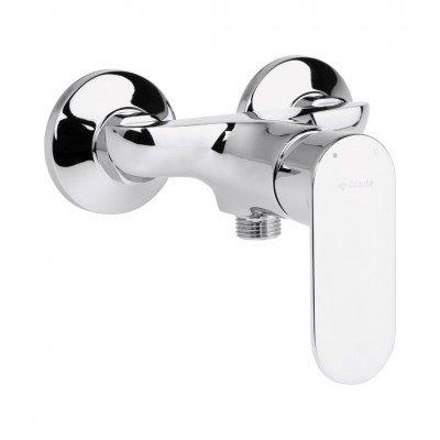 Deante Alpinia bateria natryskowa ścienna chrom BGA_04RM