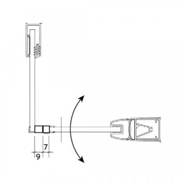 Roca Capital uszczelka przelotowa AMP3919500