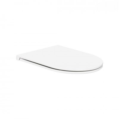 Oltens Jog Kort Ovan Slim deska sedesowa wolnoopadająca biała 45114000