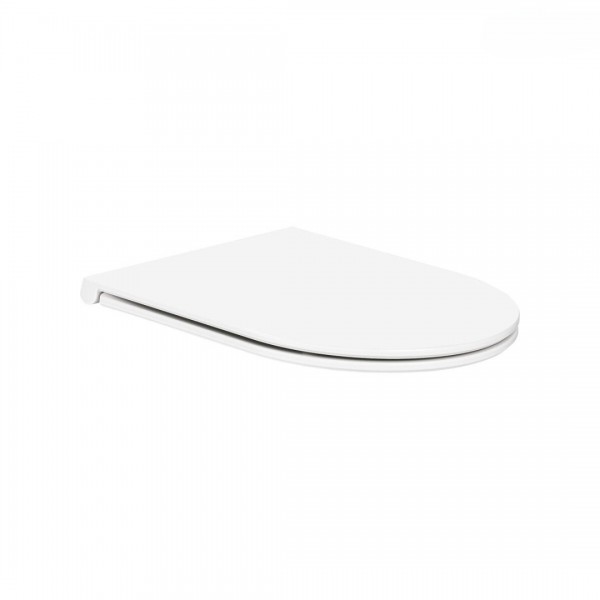 Oltens Jog Kort Ovan Slim deska sedesowa wolnoopadająca biała 45114000