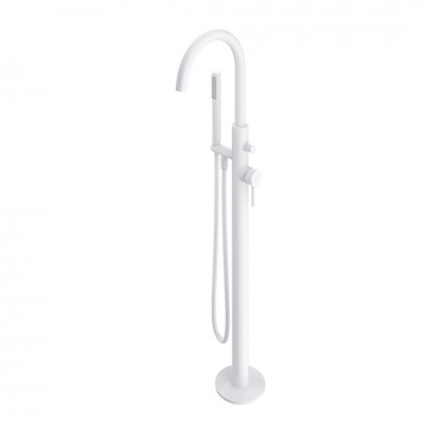 Omnires Y bateria wannowa wolnostojąca biały mat Y1233WM Omnires Y bateria wannowa wolnostojąca biały mat Y1233WM