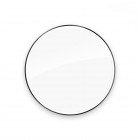 Oltens Nordlis lustro 100 cm okrągłe z oświetleniem LED czarny mat 64102300