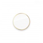 Oltens Nordlis lustro 60 cm okrągłe z oświetleniem LED złoty połysk 64108800