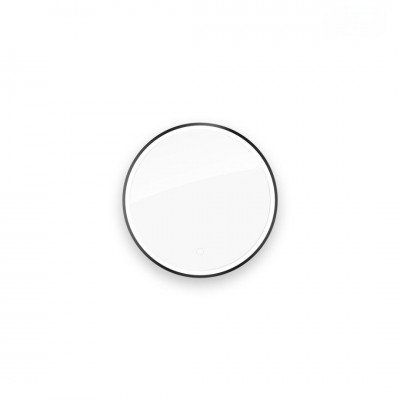 Oltens Nordlis lustro 60 cm okrągłe z oświetleniem LED czarny mat 64108300 Oltens Nordlis lustro 60 cm okrągłe z oświetleniem LED czarny mat 64108300