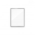 Oltens Nordlis lustro 60x80 cm prostokątne z oświetleniem LED czarny mat 64105300