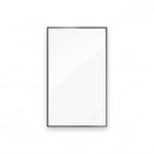 Oltens Nordlis lustro 60x100 cm prostokątne z oświetleniem LED czarny mat 64106300