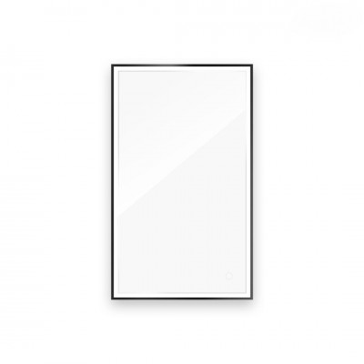 Oltens Nordlis lustro 60x100 cm prostokątne z oświetleniem LED czarny mat 64111300 Oltens Nordlis lustro 60x100 cm prostokątne z oświetleniem LED czarny mat 64111300