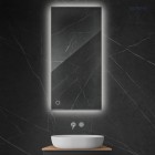 Oltens Nordlis lustro 60x120 cm prostokątne z oświetleniem LED 64112000