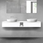 Oltens Vernal szafka 20 cm boczna wisząca biały połysk 60020000