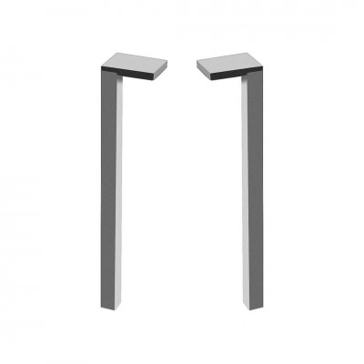 Laufen Space zestaw 2 nóżek do mebli H4112201601051