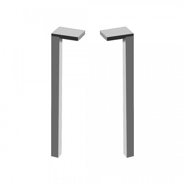 Laufen Space zestaw 2 nóżek do mebli H4112201601051