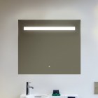 Laufen Leelo lustro 80x80 cm z oświetleniem LED H4476429501441