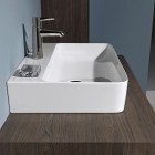 Laufen Val umywalka ścienna 60x42 cm prostokątna szlifowany spód biała H8162830001041