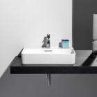 Laufen Val umywalka ścienna 45x42 cm prostokątna szlifowany spód biała H8162820001041