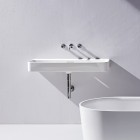 Laufen Val umywalka ścienna 75x42 cm prostokątna biała H8102850001091