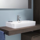 Laufen Val umywalka ścienna 75x42 cm prostokątna szlifowany spód biała H8162850001041