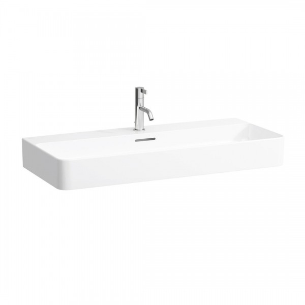 Laufen Val umywalka ścienna 95x42 cm prostokątna biała H8102870001041