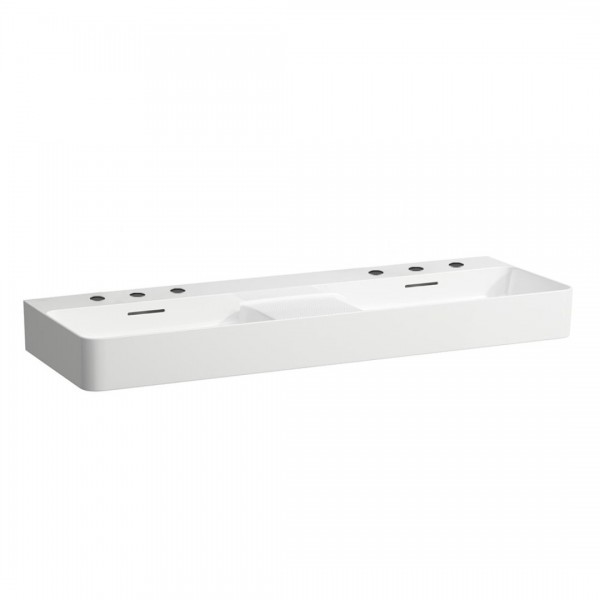 Laufen Val umywalka ścienna 120x42 cm prostokątna podwójna biała H8142820001081