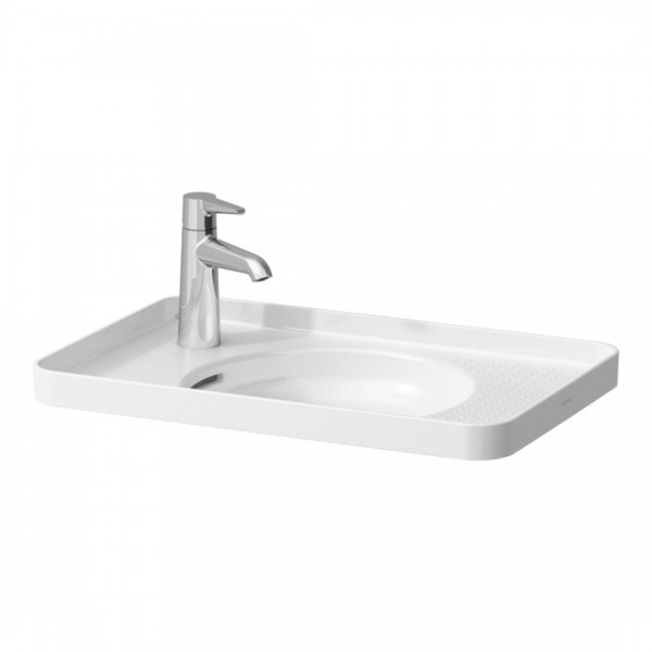 Laufen Val umywalka wpuszczana 55x36 cm prostokątna biała H8172810001051