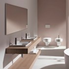 Laufen Val umywalka wpuszczana 55x36 cm prostokątna biała H8172810001051