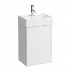 Laufen Kartell szafka podumywalkowa 43,5 cm prawa biały mat H4075040336401