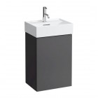 Laufen Kartell szafka podumywalkowa 43,5 cm prawa szary łupek H4075040336421