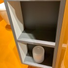 Laufen Kartell szafka podumywalkowa 44 cm lewa kamienny szary H4075170336411