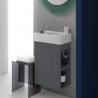 Laufen Kartell szafka podumywalkowa 44 cm lewa szary łupek H4075170336421