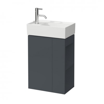 Laufen Kartell szafka podumywalkowa 44 cm lewa szary łupek H4075170336421