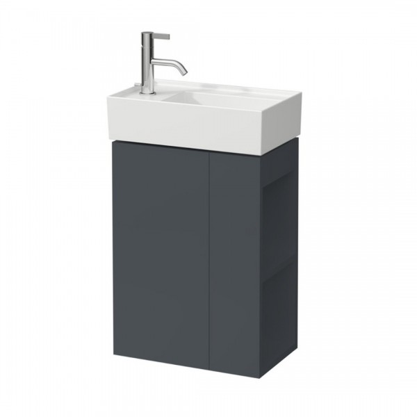 Laufen Kartell szafka podumywalkowa 44 cm lewa szary łupek H4075170336421
