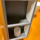 Laufen Kartell szafka podumywalkowa 44 cm prawa kamienny szary H4075180336411