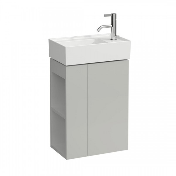Laufen Kartell szafka podumywalkowa 44 cm prawa kamienny szary H4075180336411