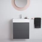 Laufen Kartell szafka podumywalkowa 58 cm szary łupek H4075690336421