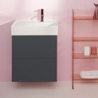 Laufen Kartell szafka podumywalkowa 58 cm szary łupek H4075680336421