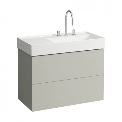 Laufen Kartell szafka podumywalkowa 88 cm kamienny szary H4076080336411