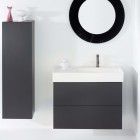 Laufen Kartell szafka podumywalkowa 88 cm szary łupek H4076080336421