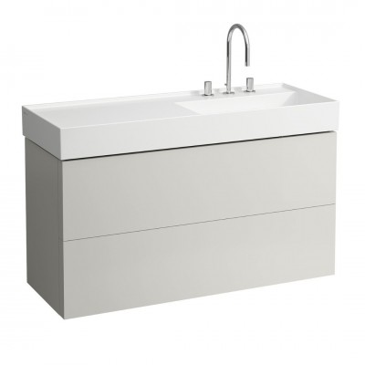Laufen Kartell szafka podumywalkowa 118 cm kamienny szary H4076490336411