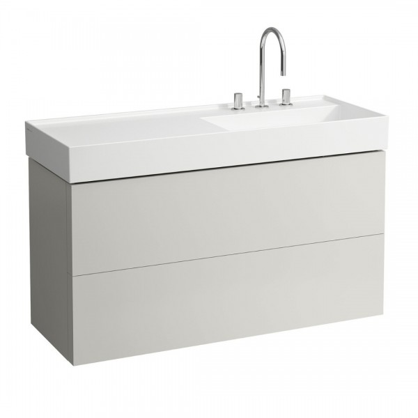 Laufen Kartell szafka podumywalkowa 118 cm kamienny szary H4076490336411