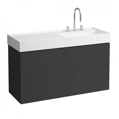 Laufen Kartell szafka podumywalkowa 118 cm szary łupek H4076490336421