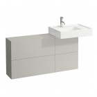 Laufen Kartell szafka podumywalkowa 120 cm kamienny szary H4082920336411