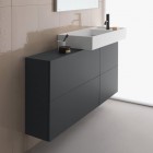 Laufen Kartell szafka podumywalkowa 120 cm szary łupek H4082920336421