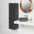 Laufen Kartell słupek wiszący 130 cm lewy szary łupek H4082810336421