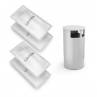 Laufen Riva filtr węglowy biały + środek do odkamieniania do toalety myjącej H8916970000001