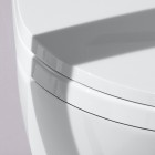 Laufen Riva miska WC wisząca myjąca z deską wolnoopadającą biała z powłoką LCCH8206914000001